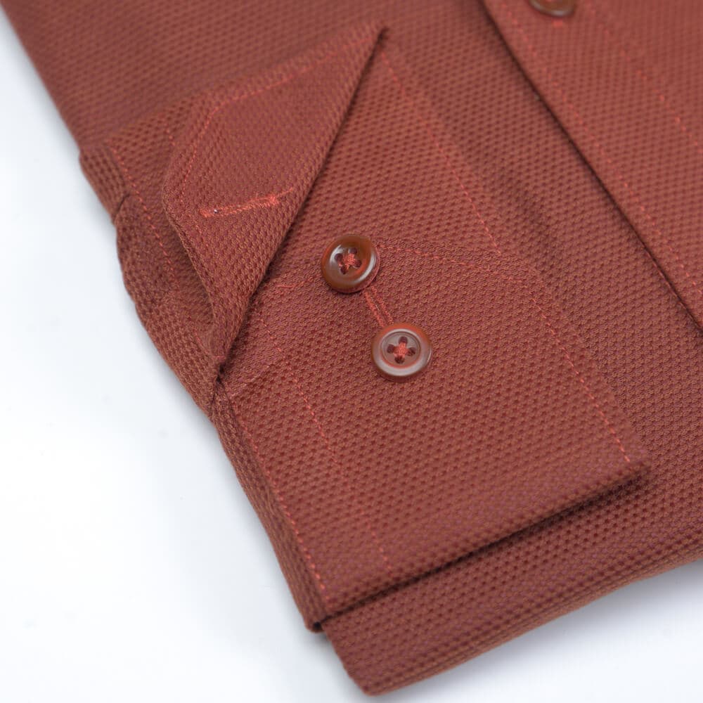 Πουκάμισο Μπoρντώ (Modern Fit)