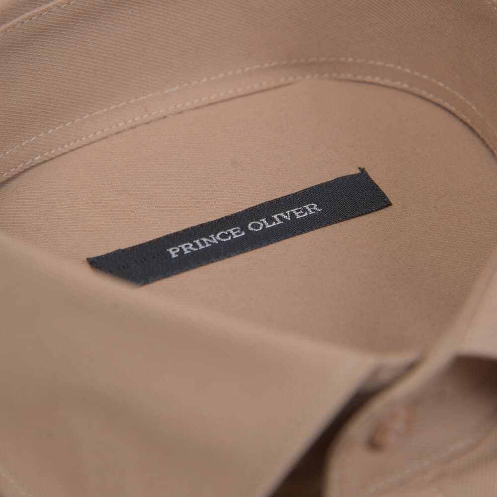 Πουκάμισο Καφέ Ανοιχτό (Modern Fit) New Arrival