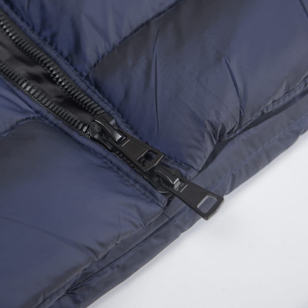 Puffer Long Jacket Μπλε Σκούρο (Modern Fit) New Arrival