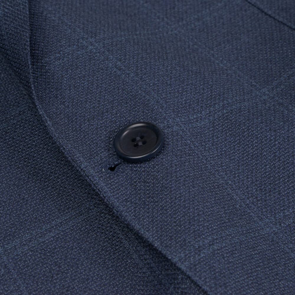 Σακάκι Καρό Μπλε (Modern Fit) New Arrival