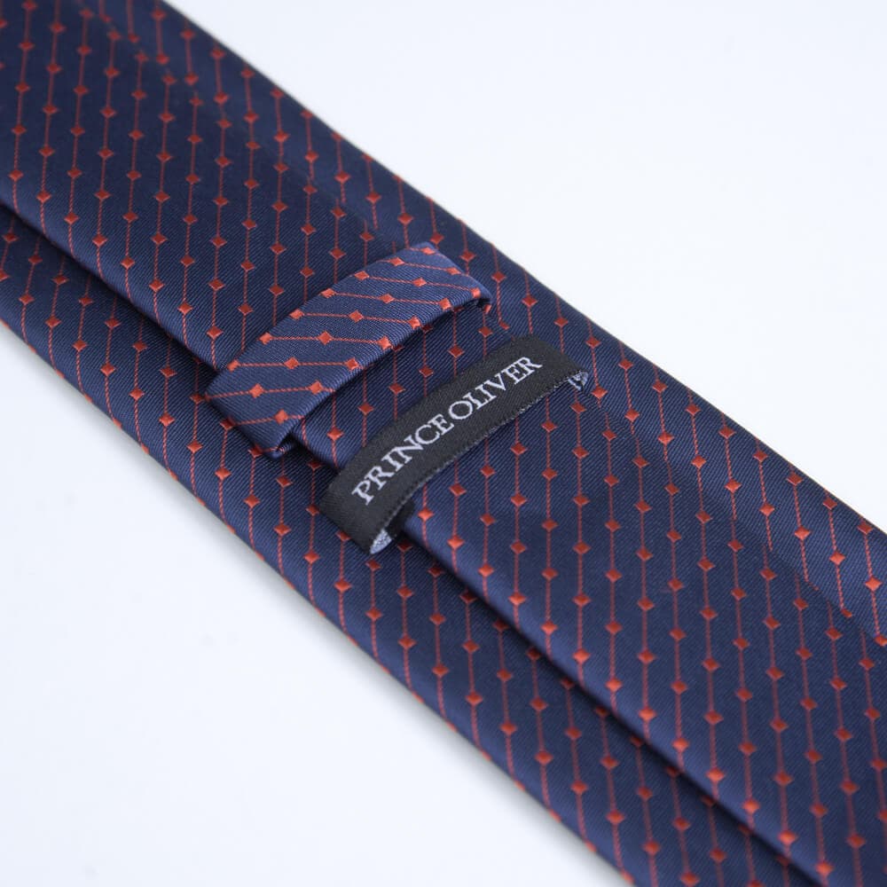 Γραβάτα Με Ανάγλυφο Σχέδιο Μπλε (Φάρδος 7 cm) New Arrival