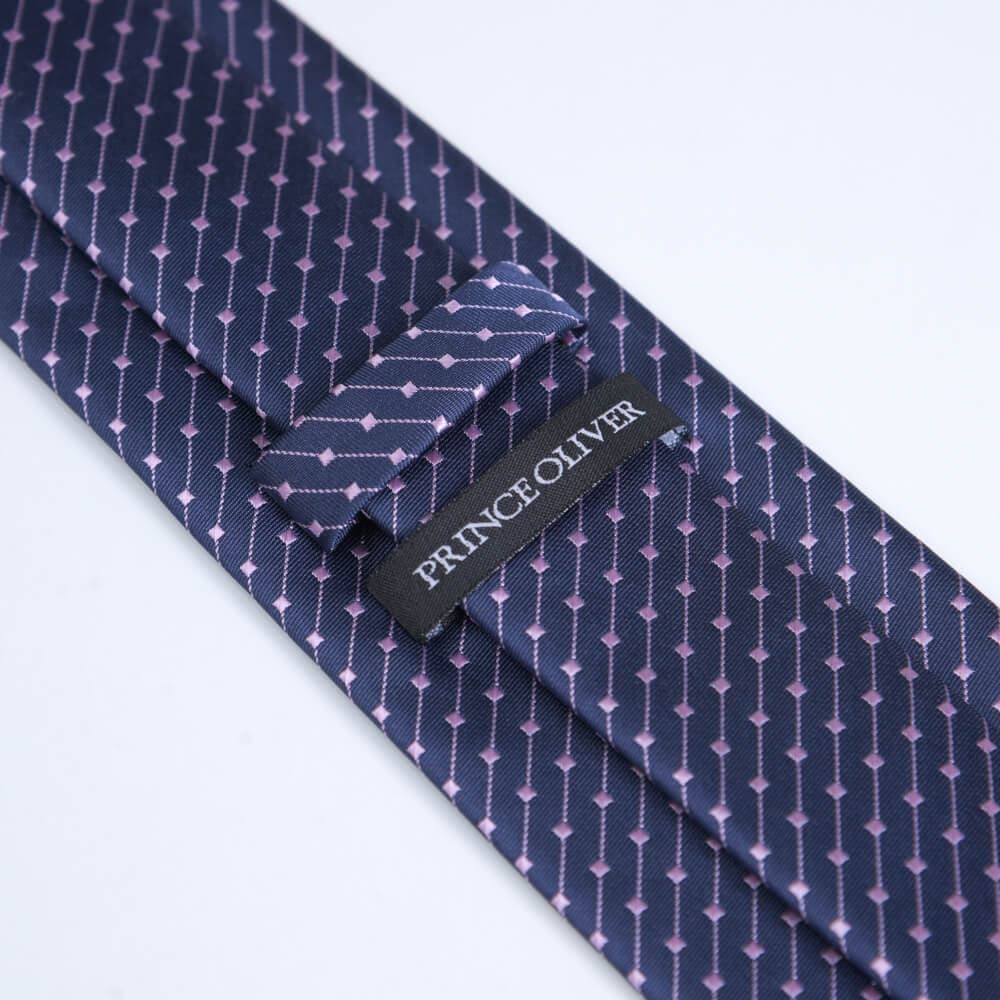 Γραβάτα Με Ανάγλυφο Σχέδιο Μπλε (Φάρδος 7 cm) New Arrival