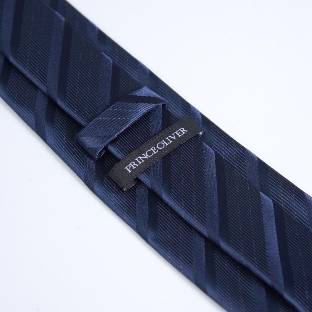 Γραβάτα Ριγέ Μπλε (Φάρδος 7 cm) New Arrival