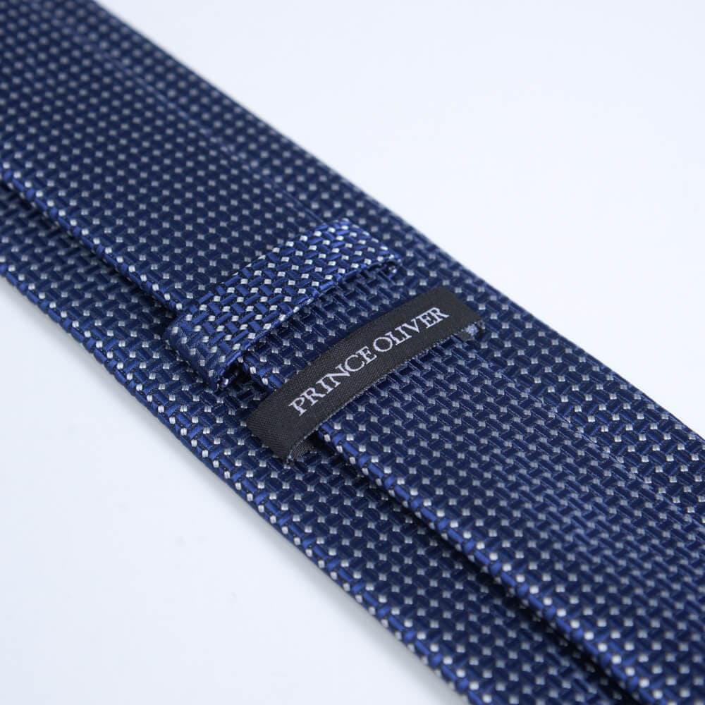Γραβάτα Με Μικροσχέδιο Μπλε (Φάρδος 7 cm) New Arrival
