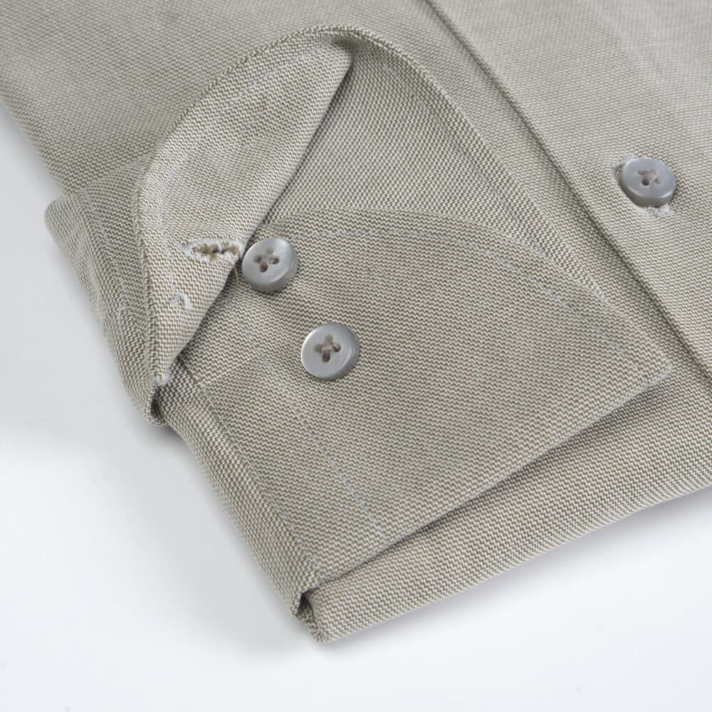 Superior Πουκάμισο Μπεζ 100% Fine Cotton (Modern Fit) New Arrival