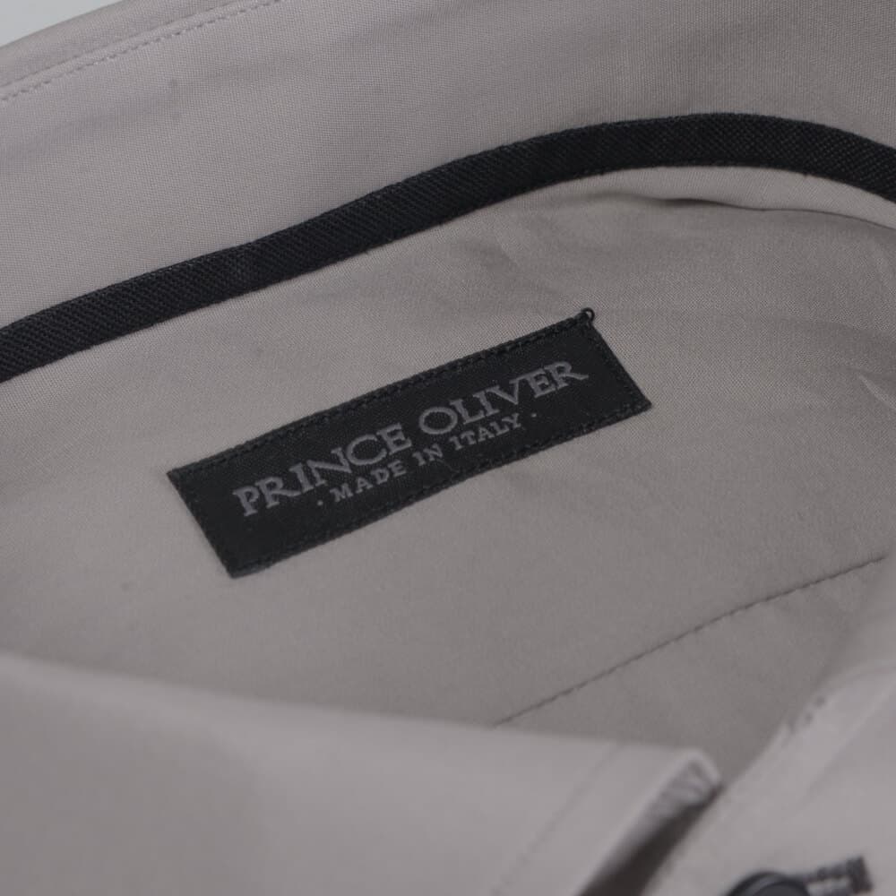 Superior Πουκάμισο Γκρι 100% Fine Cotton (Modern Fit) New Arrival