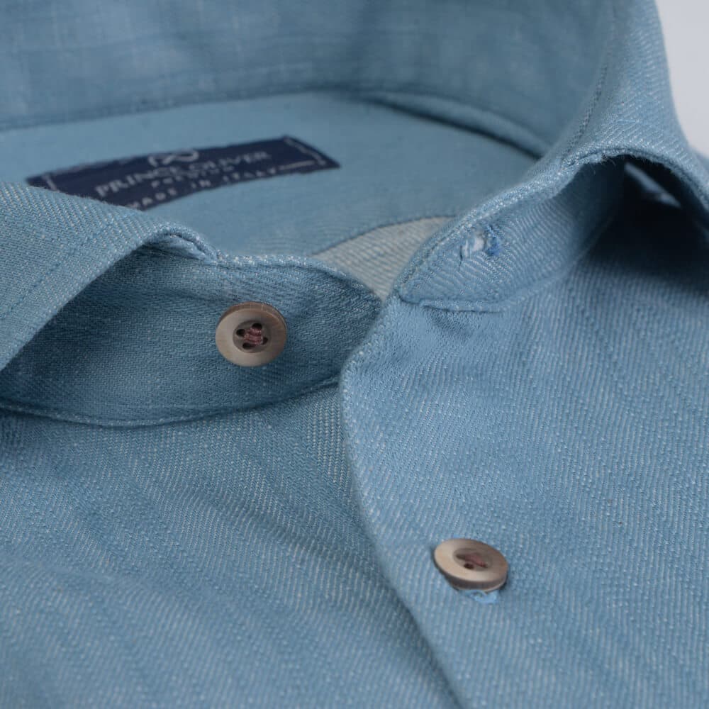 Superior Πουκάμισο Γαλάζιο 100% Fine Cotton (Modern Fit) New Arrival