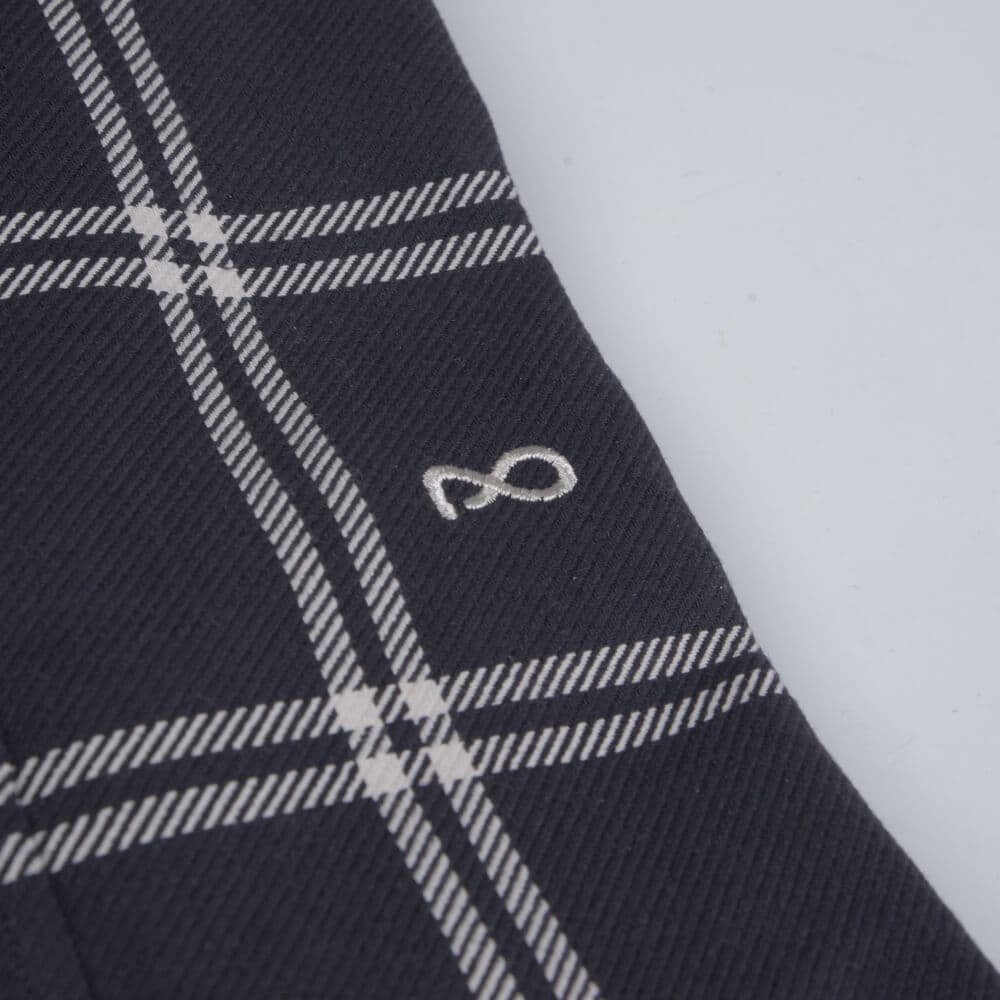 Custom Fit Plaid Πουκάμισο Μαύρο (Modern Fit) New Arrival