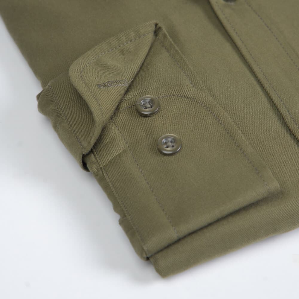 Tencel Πουκάμισο Χακί (Modern Fit) New Arrival