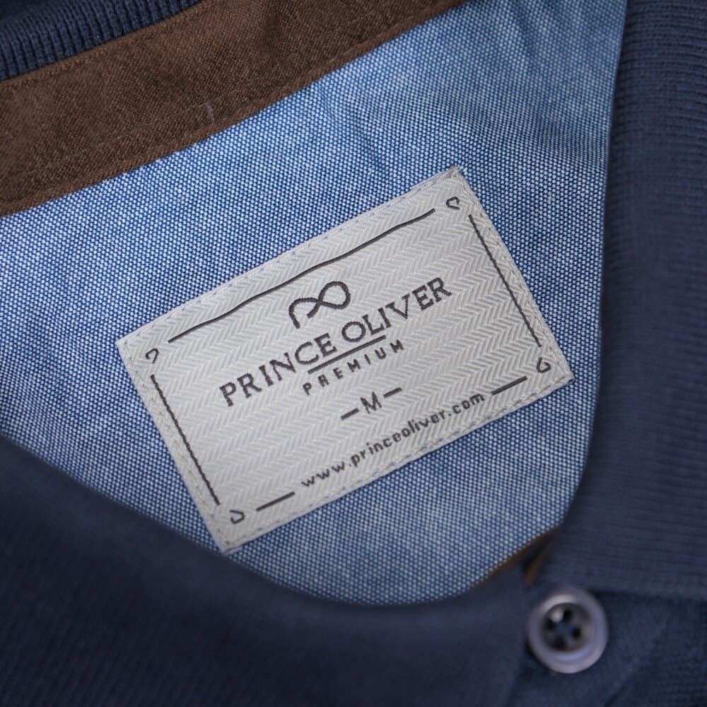 Signature Long Sleeve Polo Μπλε Σκούρο (Modern Fit) New Arrival