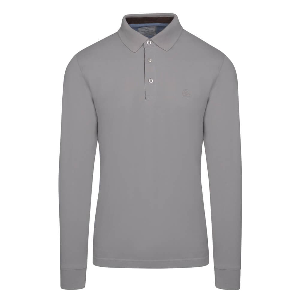 Men's Polo Shirts Prince Oliver Gray