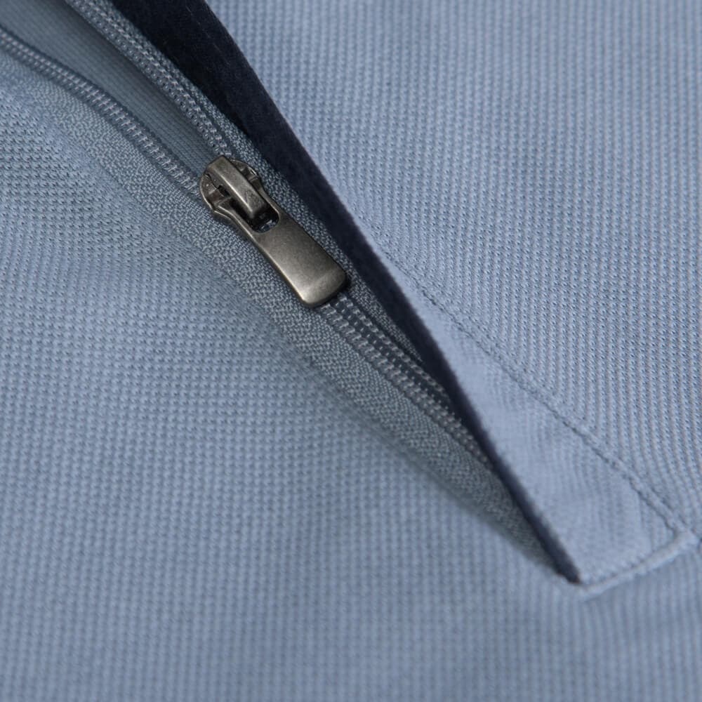 Premium Half Zip Μπλούζα Γκρι (Modern Fit) New Arrival