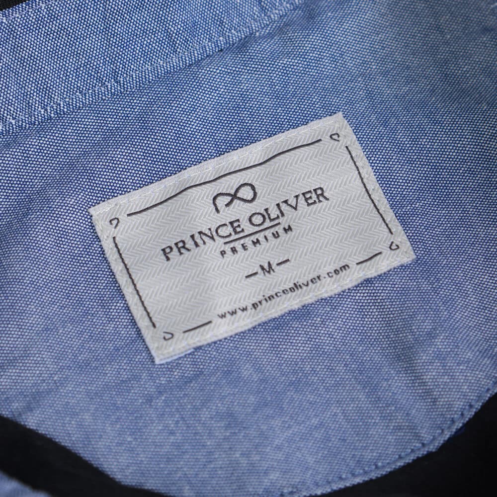 Signature Long Sleeve Mao Polo Μαύρο (Modern Fit) New Arrival