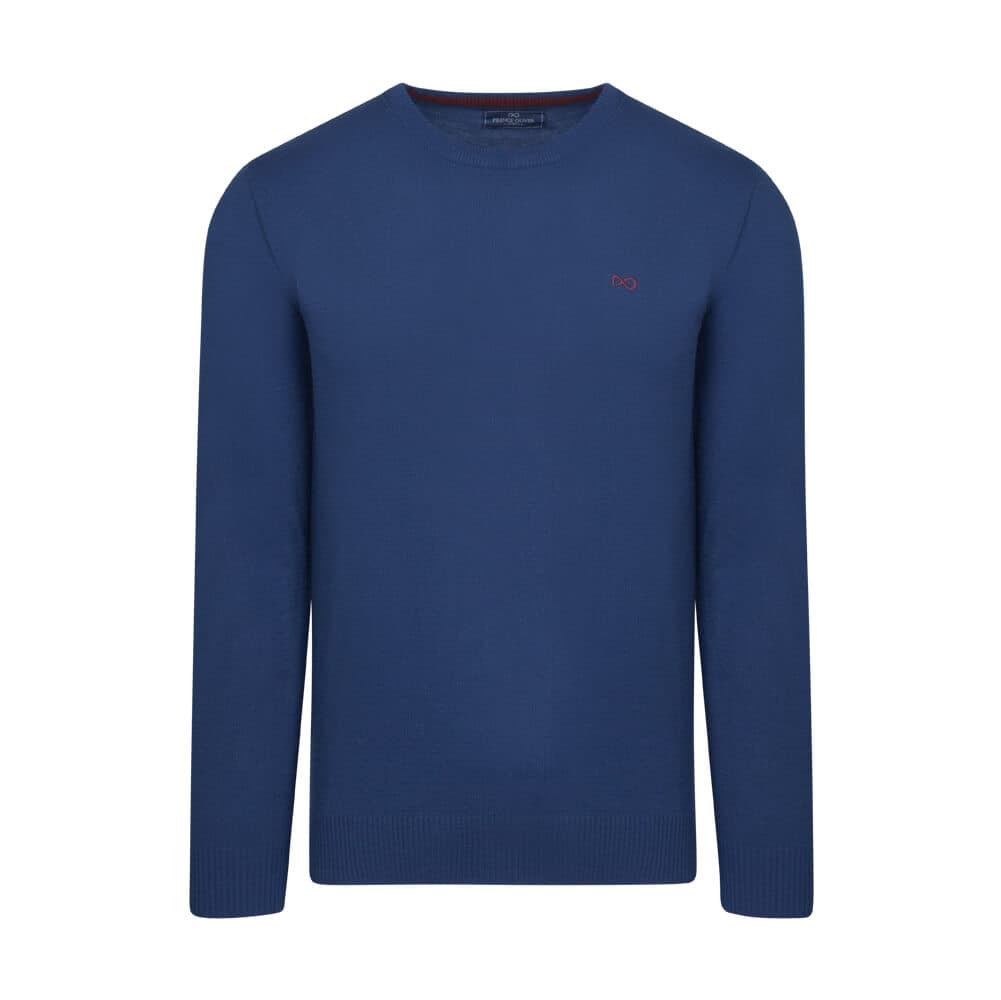 Men's Sweaters Prince Oliver Blue
