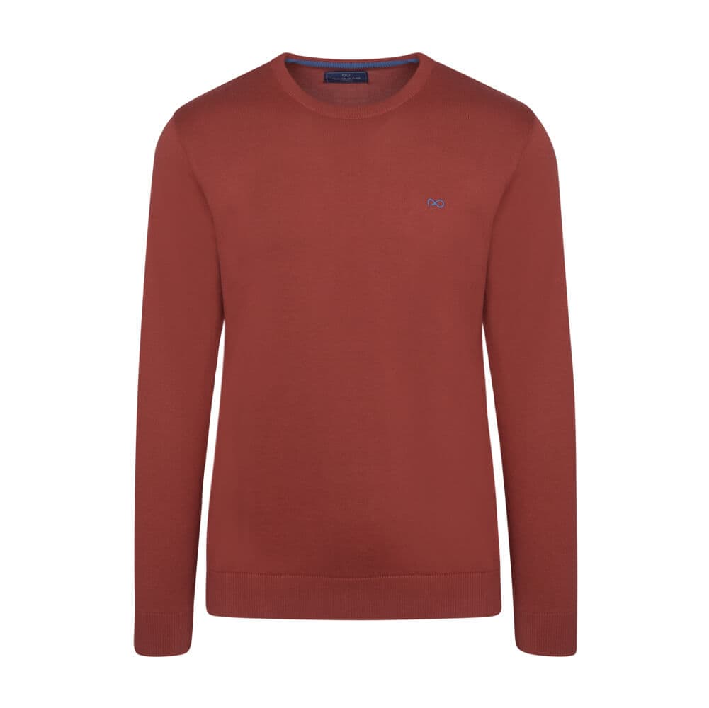 Men's Sweaters Prince Oliver Orange