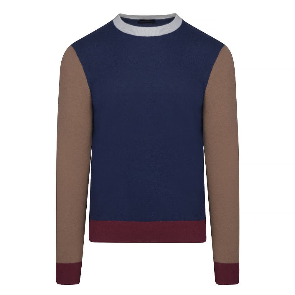 Men's Sweaters Prince Oliver Blue