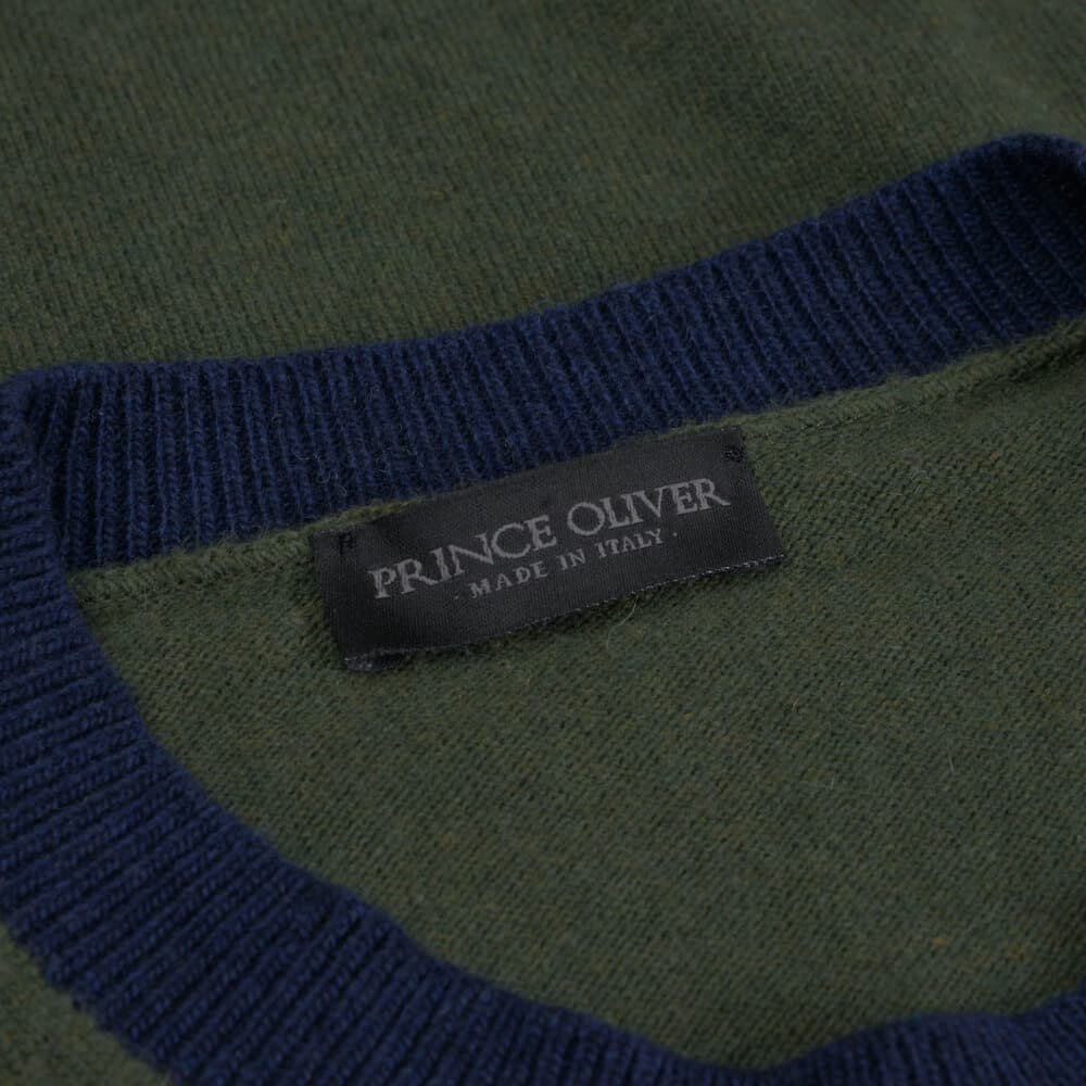 Πλεκτή Μπλούζα Πράσινη (Modern Fit) New Arrival