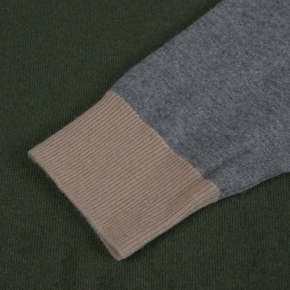 Πλεκτή Μπλούζα Πράσινη (Modern Fit) New Arrival