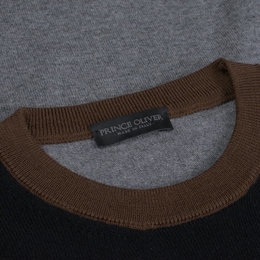 Πλεκτή Μπλούζα Μαύρη (Modern Fit) New Arrival