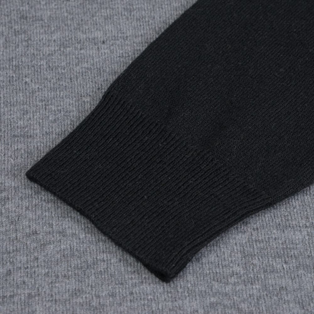 Πλεκτή Μπλούζα Μαύρη (Modern Fit) New Arrival