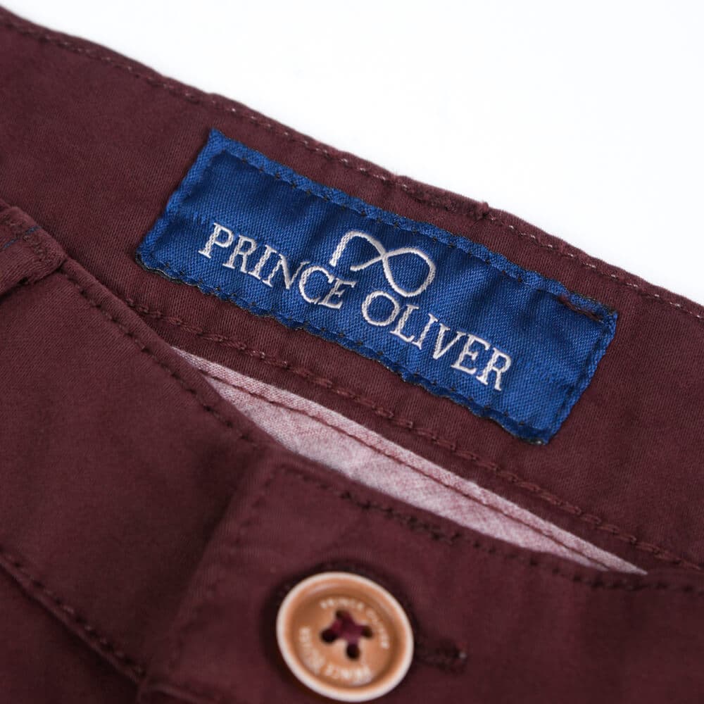 Premium Chino Μπορντώ (Modern Fit) New Arrival