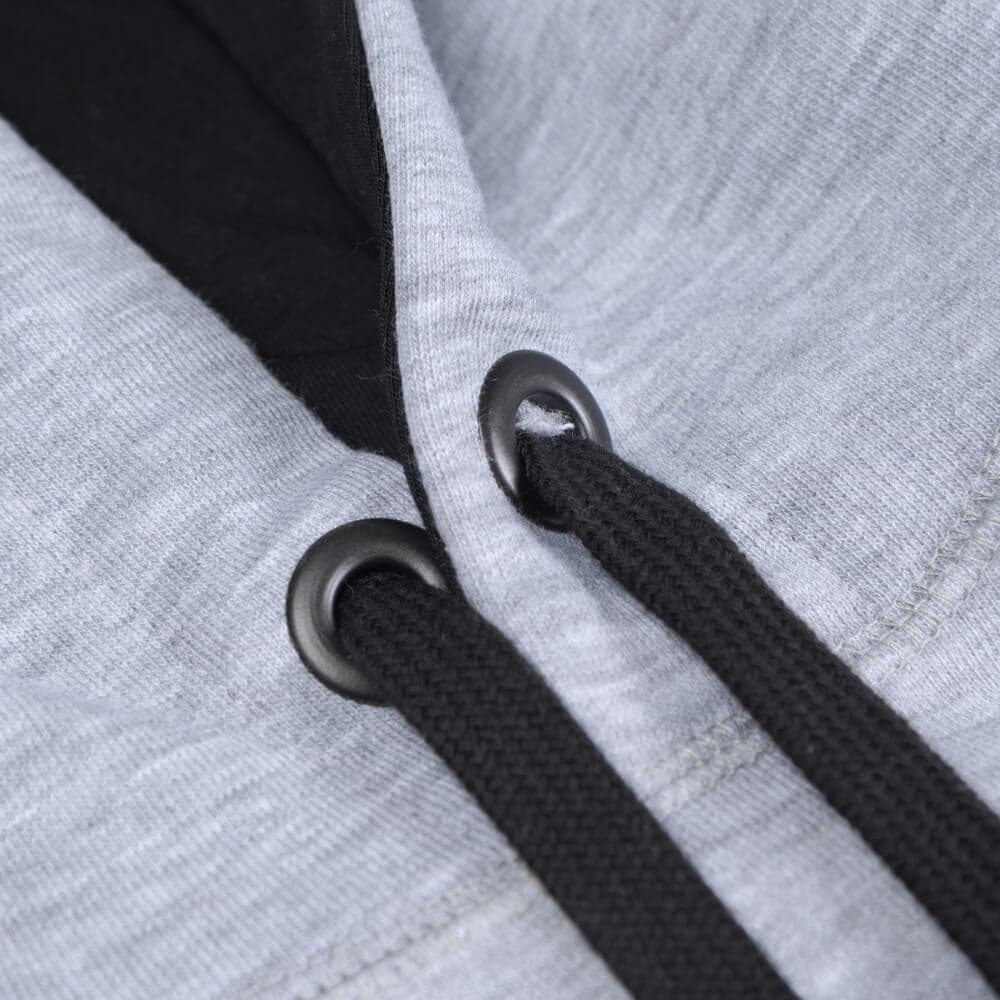 Hooded Φούτερ Γκρι Μελανζέ (Modern Fit) New Arrival