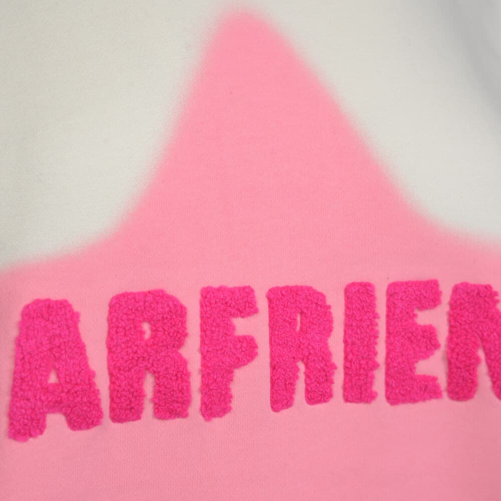 Γυναικείο Hooded Φούτερ Με Σχέδιο Εκρού New Arrival