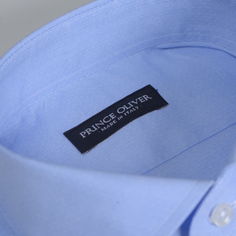 Superior Πουκάμισο Με Μικροσχέδιο Γαλάζιο (Modern Fit) New Arrival