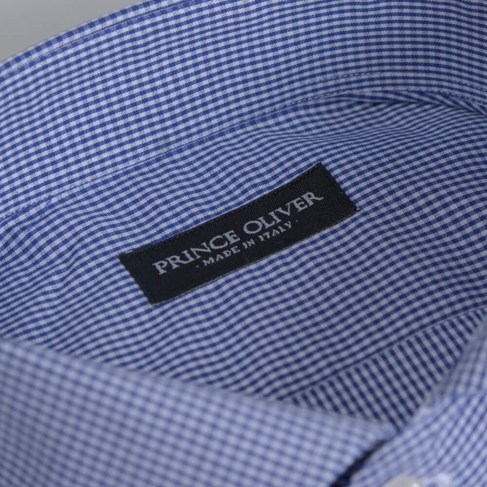 Superior Πουκάμισο Καρό Μπλε (Modern Fit) New Arrival