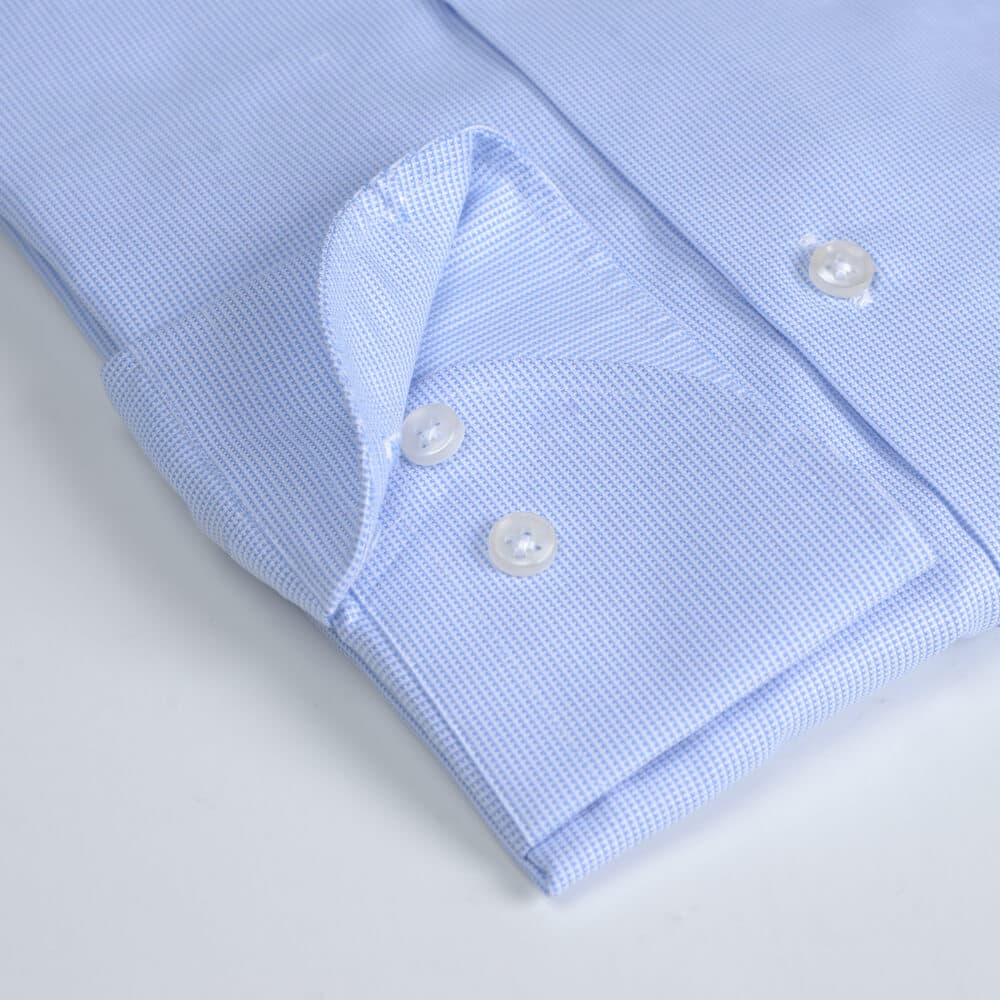 Superior Πουκάμισο Με Μικροσχέδιο Γαλάζιο (Modern Fit) New Arrival