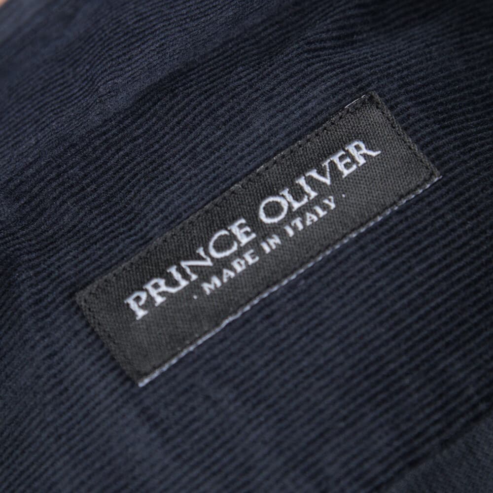 Superior Πουκάμισο Κοτλέ Μαύρο (Modern Fit) 100% Fine Cotton New Arrival