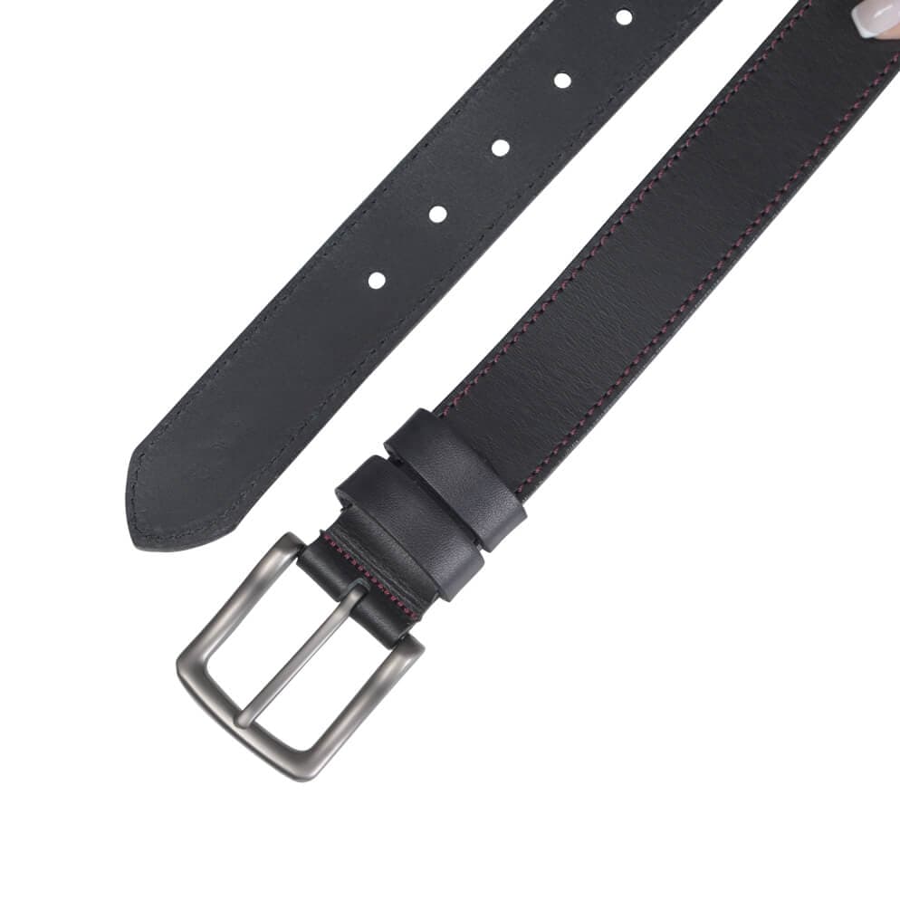 Ζώνη Μαύρη 100% Leather New Arrivals