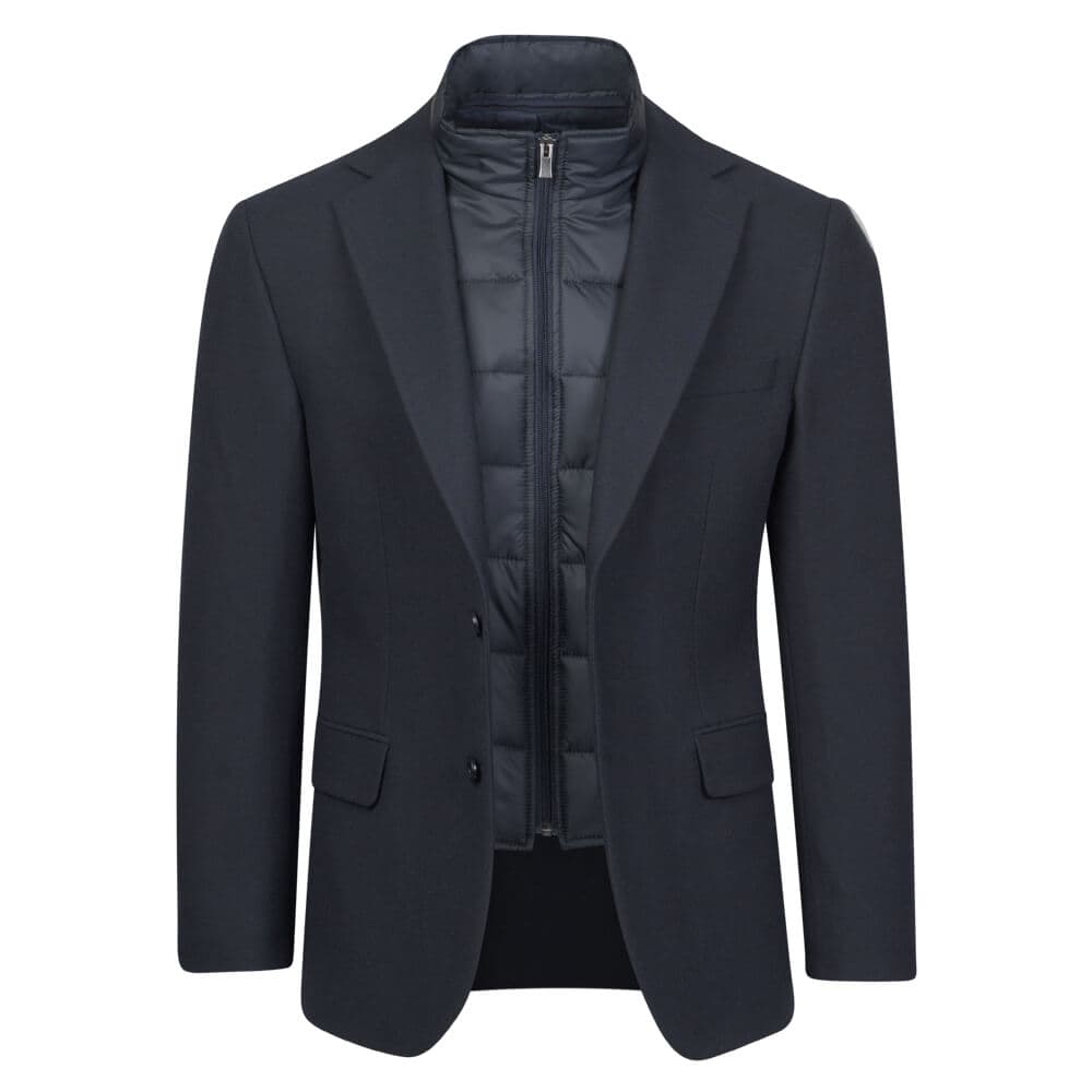 Σακάκι Με Επένδυση Μπλε Σκούρο (Modern Fit) New Arrival