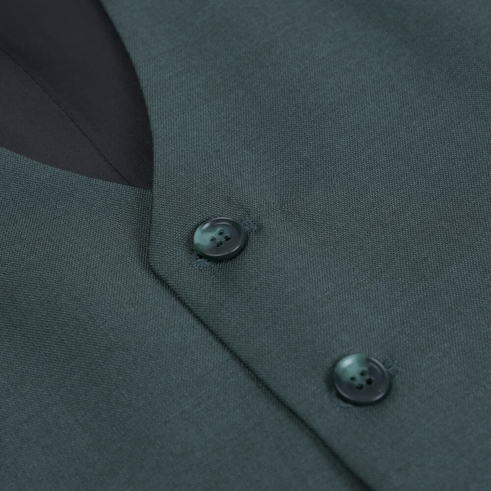 Κοστούμι με Γιλέκο Three-Piece Πράσινο (Modern Fit) New Arrival