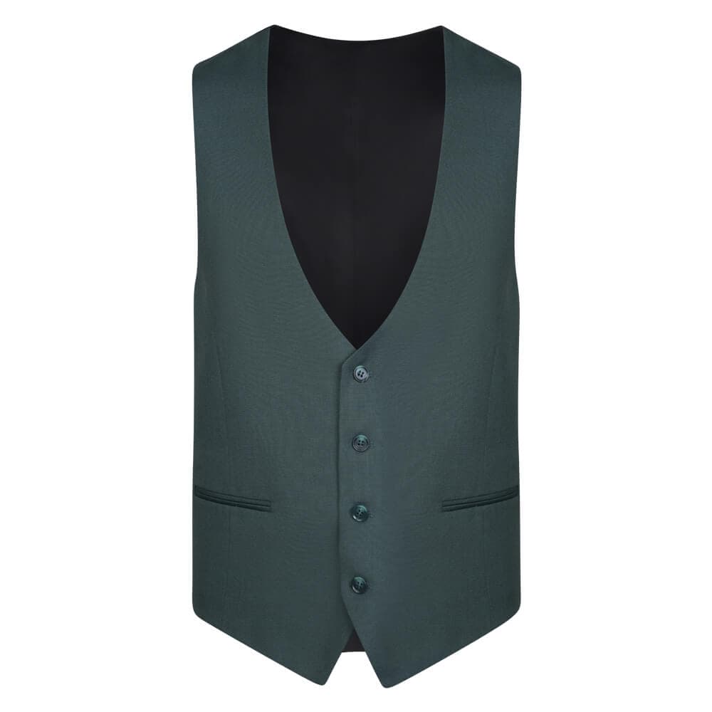 Κοστούμι με Γιλέκο Three-Piece Πράσινο (Modern Fit) New Arrival