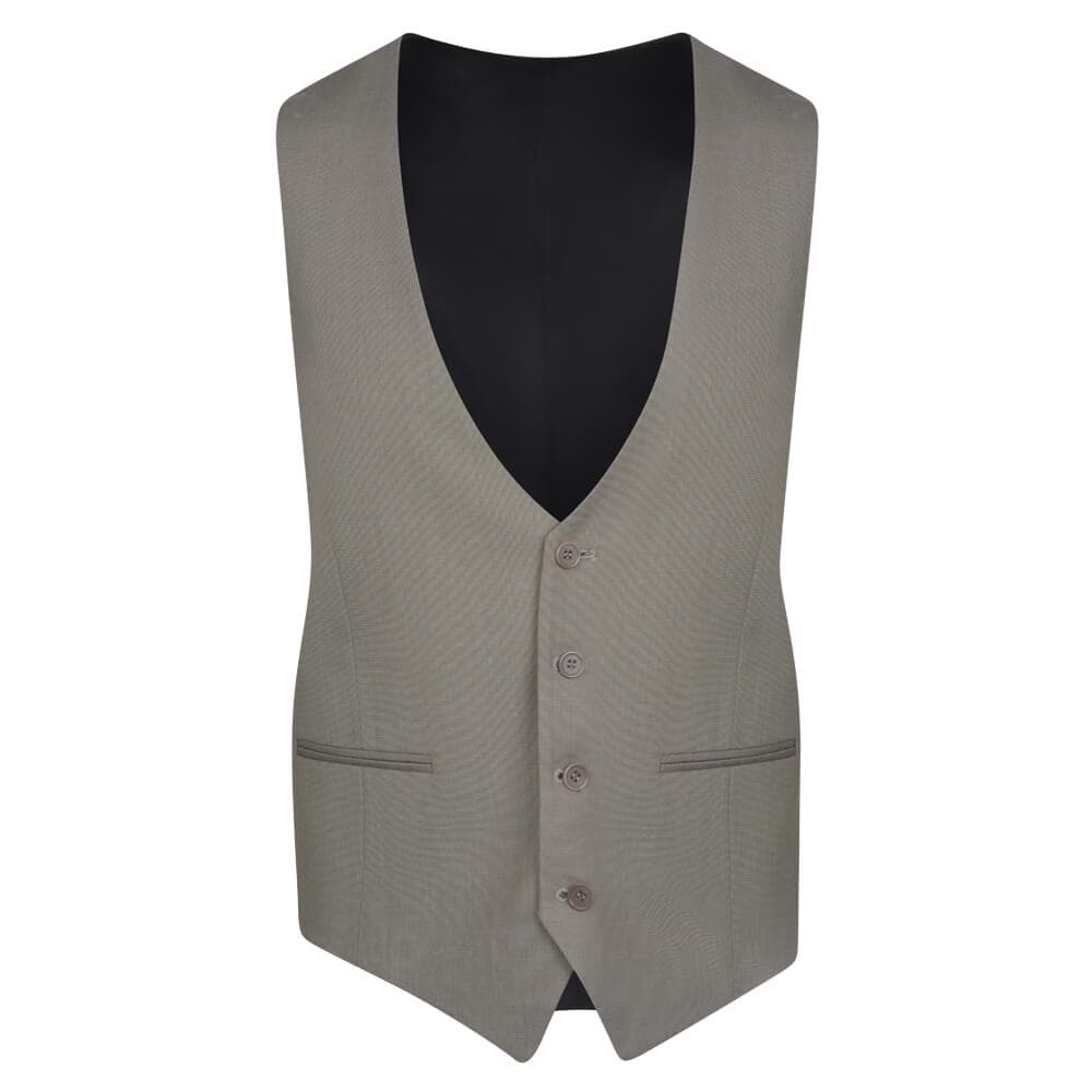 Κοστούμι με Γιλέκο Three-Piece Μπεζ (Modern Fit) New Arrival