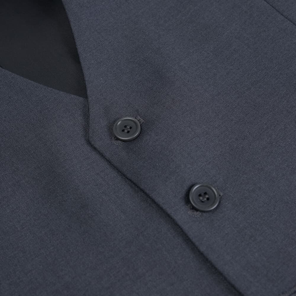 Κοστούμι με Γιλέκο Three-Piece Γκρι (Modern Fit) New Arrival