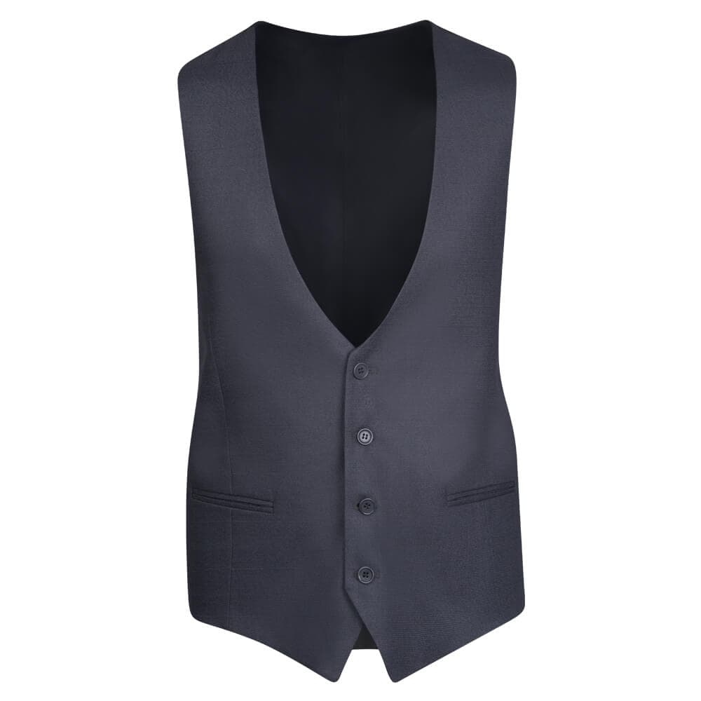 Κοστούμι με Γιλέκο Three-Piece Ανθρακί Καρό (Modern Fit) New Arrival