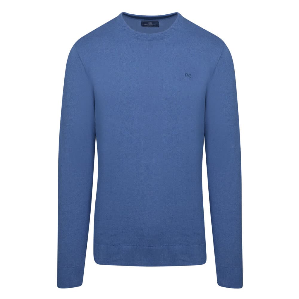 Men's Sweaters Prince Oliver Blue