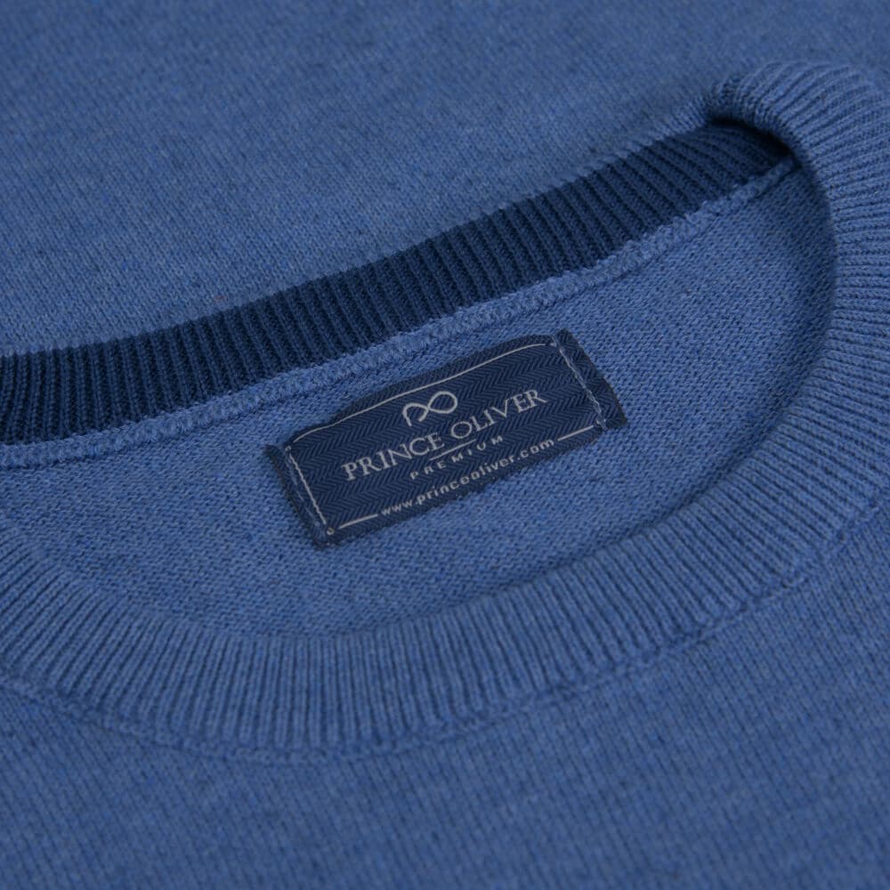 Men's Sweaters Prince Oliver Blue