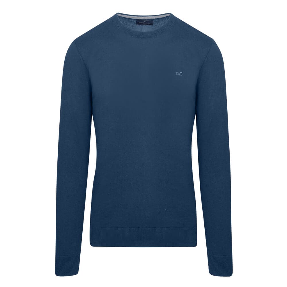 Men's Sweaters Prince Oliver Blue