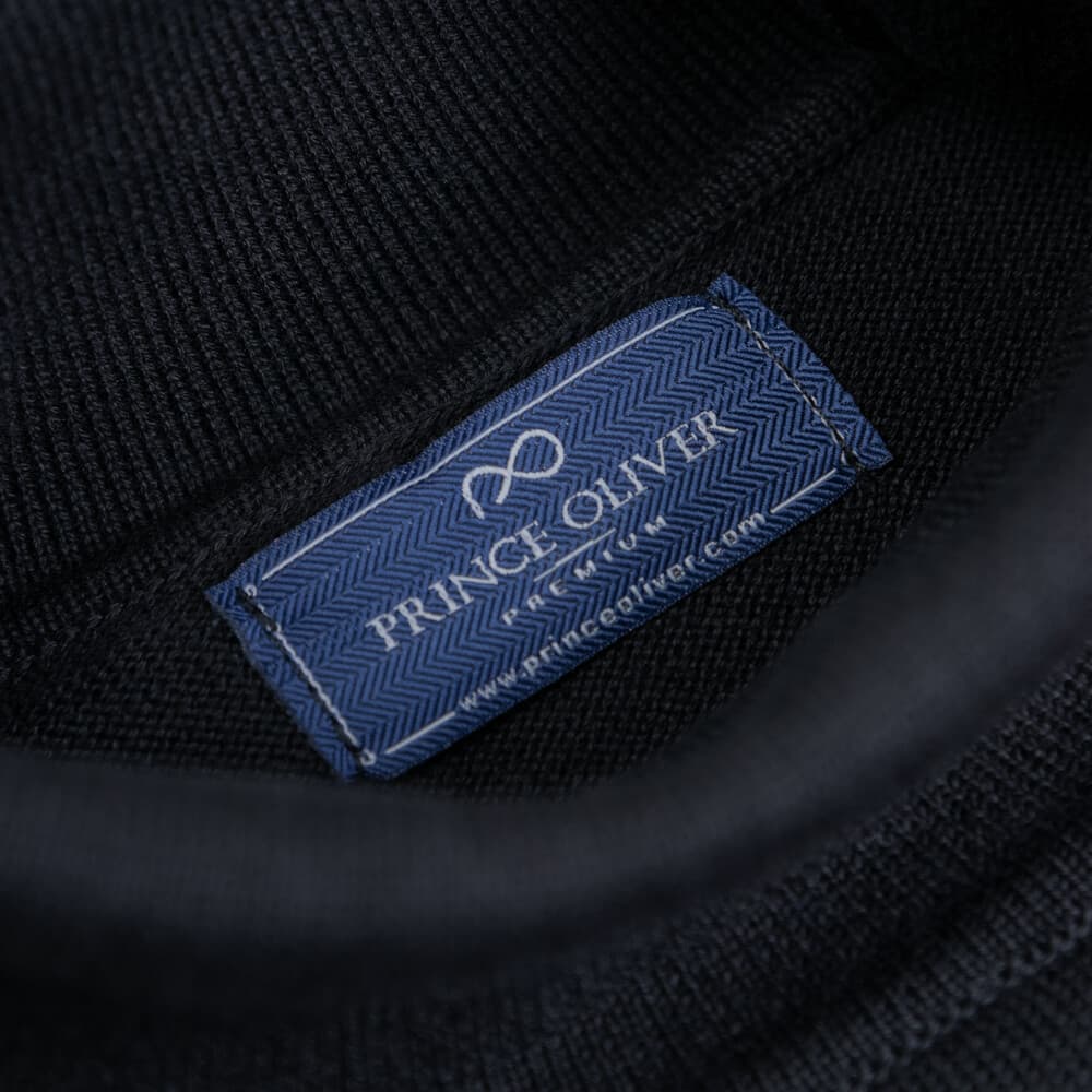 Ζιβάγκο Μαύρο in Cotton (Modern Fit) New Arrival