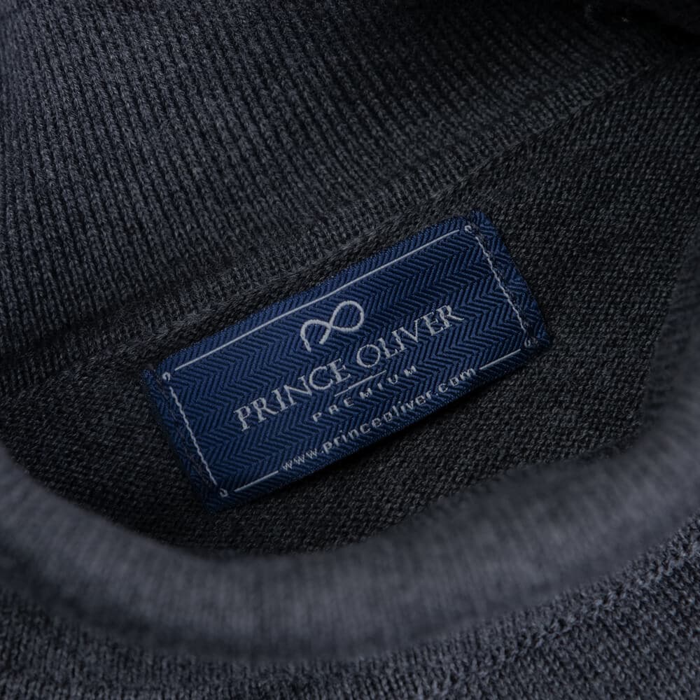 Ζιβάγκο Ανθρακί in Cotton (Modern Fit) New Arrival