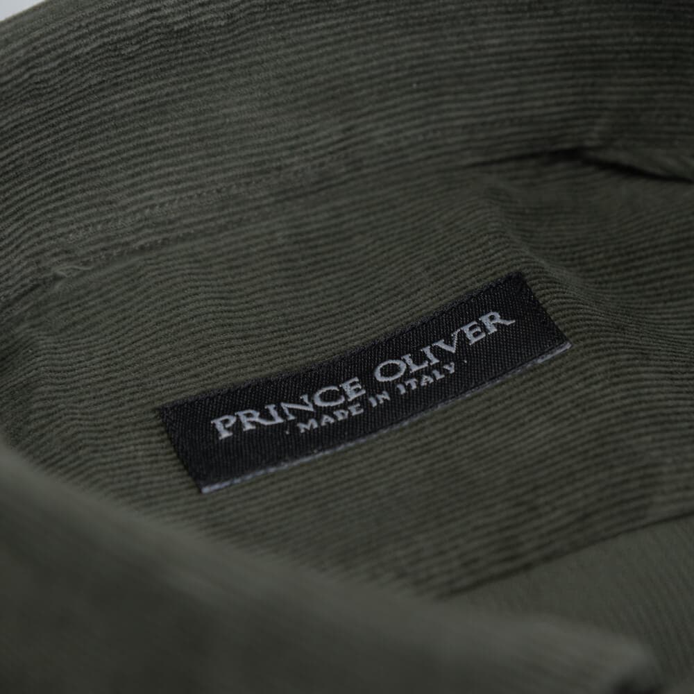 Superior Πουκάμισο Κοτλέ Πράσινο (Modern Fit) 100% Fine Cotton New Arrival