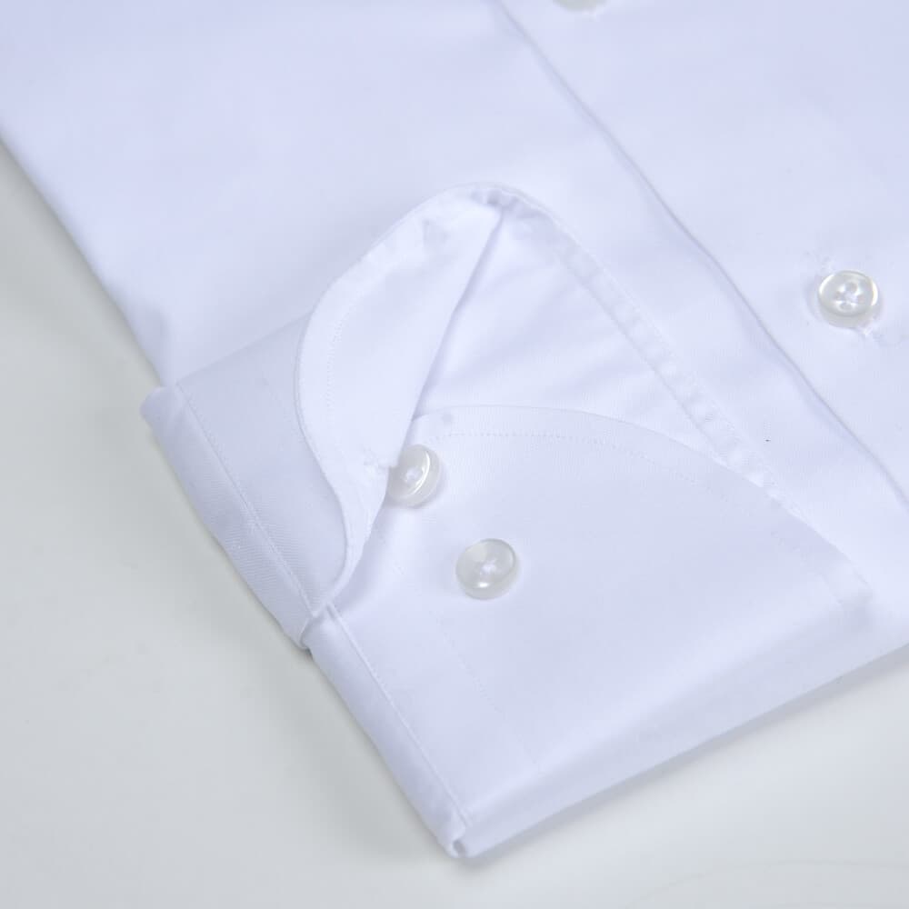 Superior Πουκάμισο Λευκό 100% Fine Cotton (Modern Fit) New Arrival