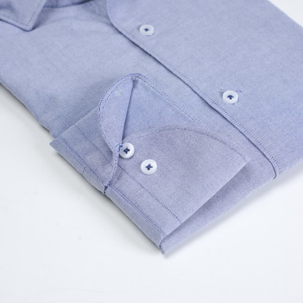 Superior Πουκάμισο Μπλε 100% Fine Cotton (Modern Fit) New Arrival
