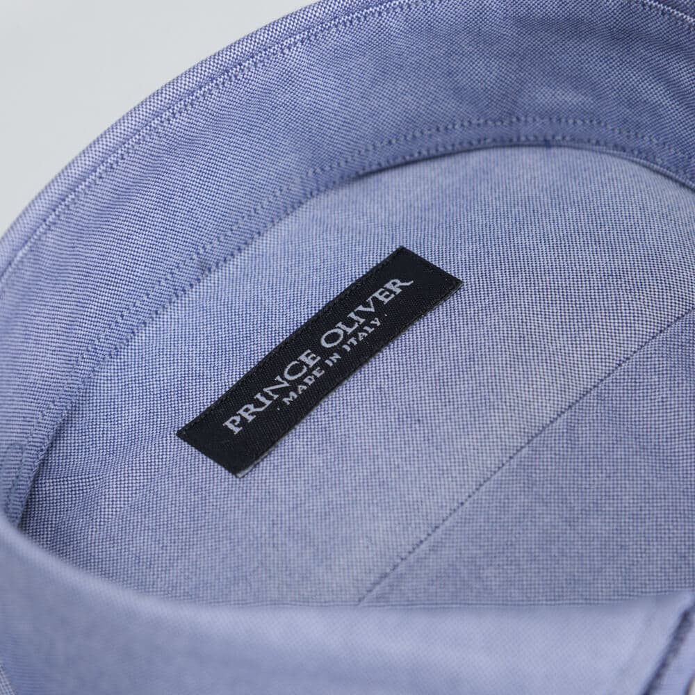 Superior Πουκάμισο Μπλε 100% Fine Cotton (Modern Fit) New Arrival