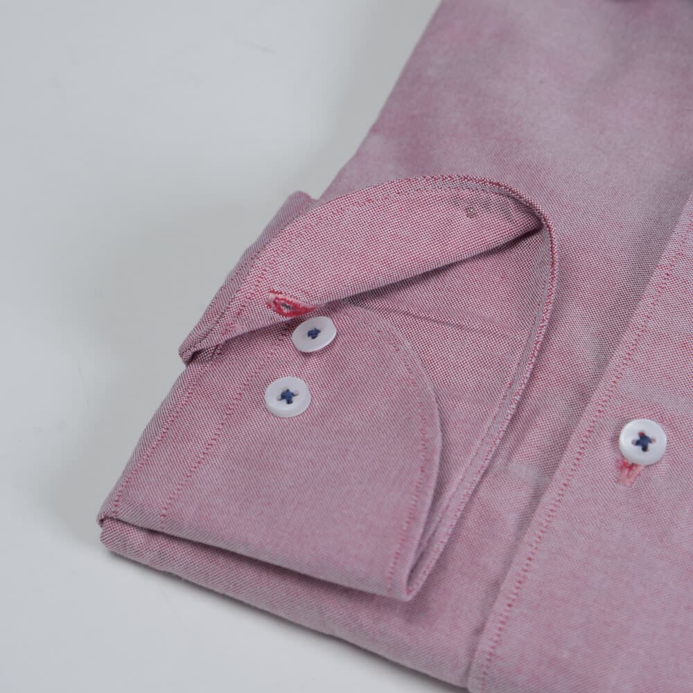 Superior Πουκάμισο Ροζ 100% Fine Cotton (Modern Fit) New Arrival