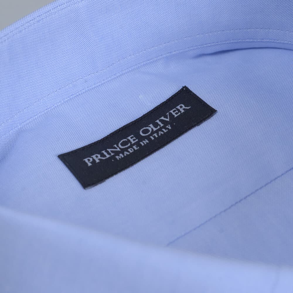 Superior Πουκάμισο Σιέλ 100% Fine Cotton (Modern Fit) New Arrival
