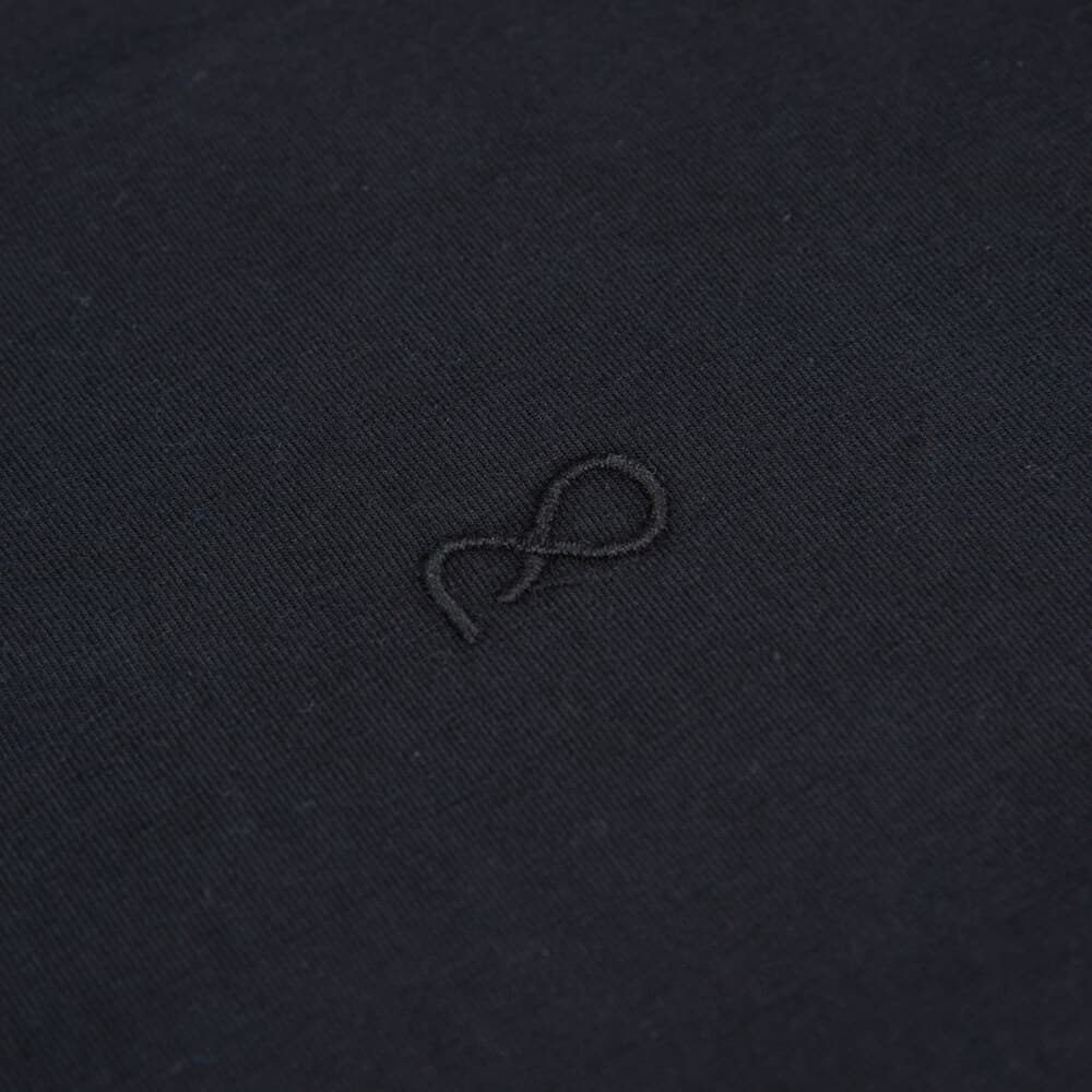 Signature Μπλούζα Μαύρη Round Neck (Modern Fit) New Arrival